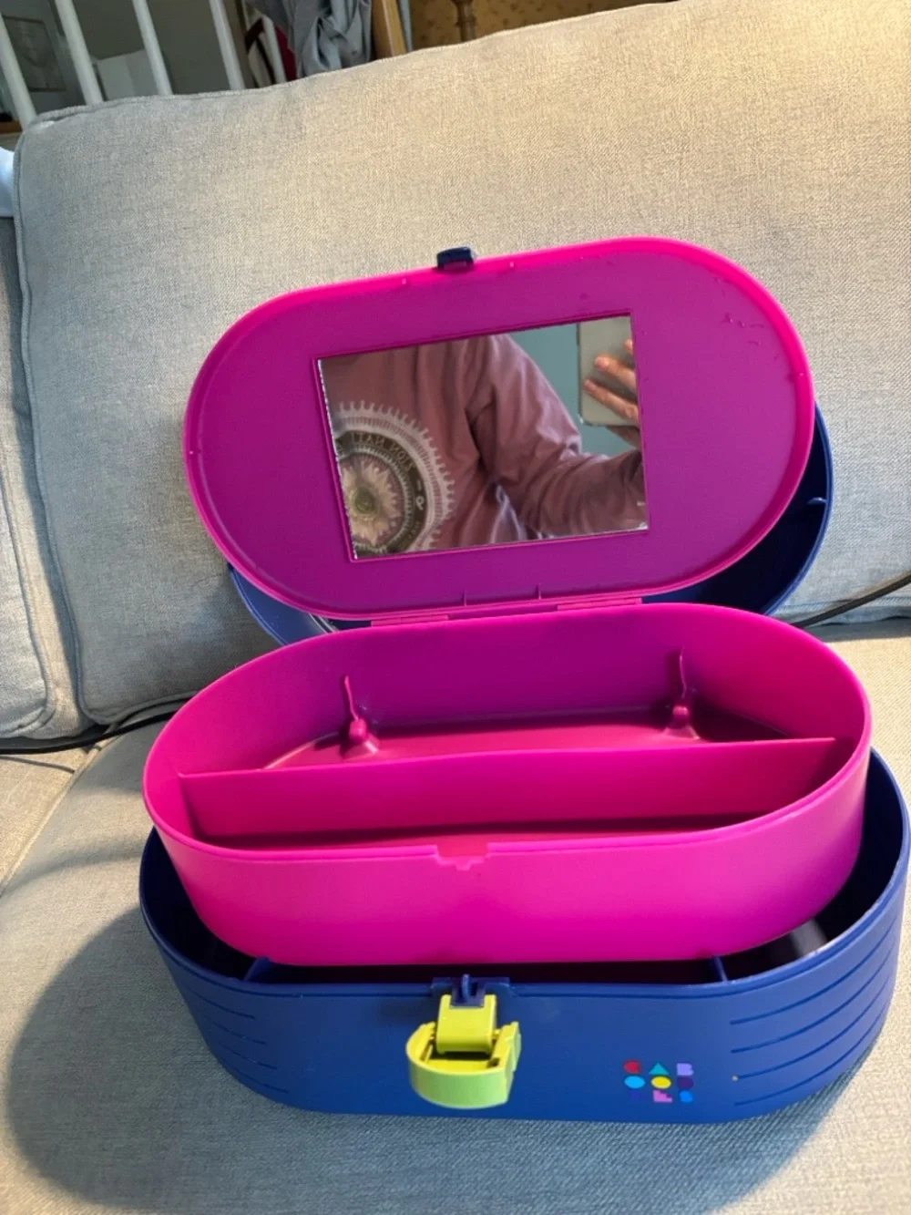 Vintage 90's Large Caboodles Makeup Vanity Case